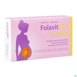 Folavit 0,4mg Essential Tabl 30 + Caps 30 Nf