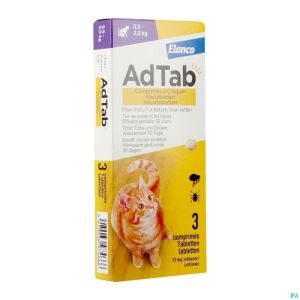 Adtab 12mg Kat 0,5kg-2kg Kauwtabl 3