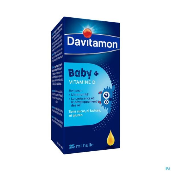 Davitamon Baby Vitamine D Olie 25ml